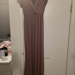 Mossimo Supply Co. Dusty Rose Maxi Dress
